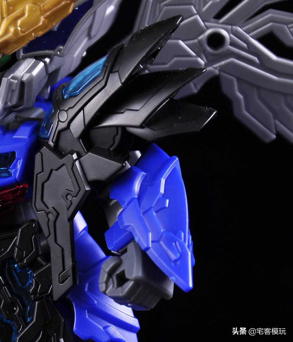 万代三国创杰传曹操飞翼,三国创杰传天霸曹操飞翼高达开箱