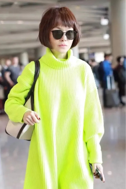 鲁豫这么瘦吃过米饭吗,鲁豫穿黄裙49岁瘦如闪电