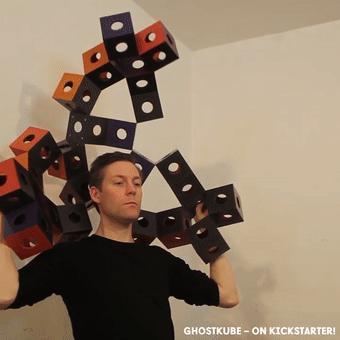 用折纸做多变魔方,用折纸叠的变形魔方