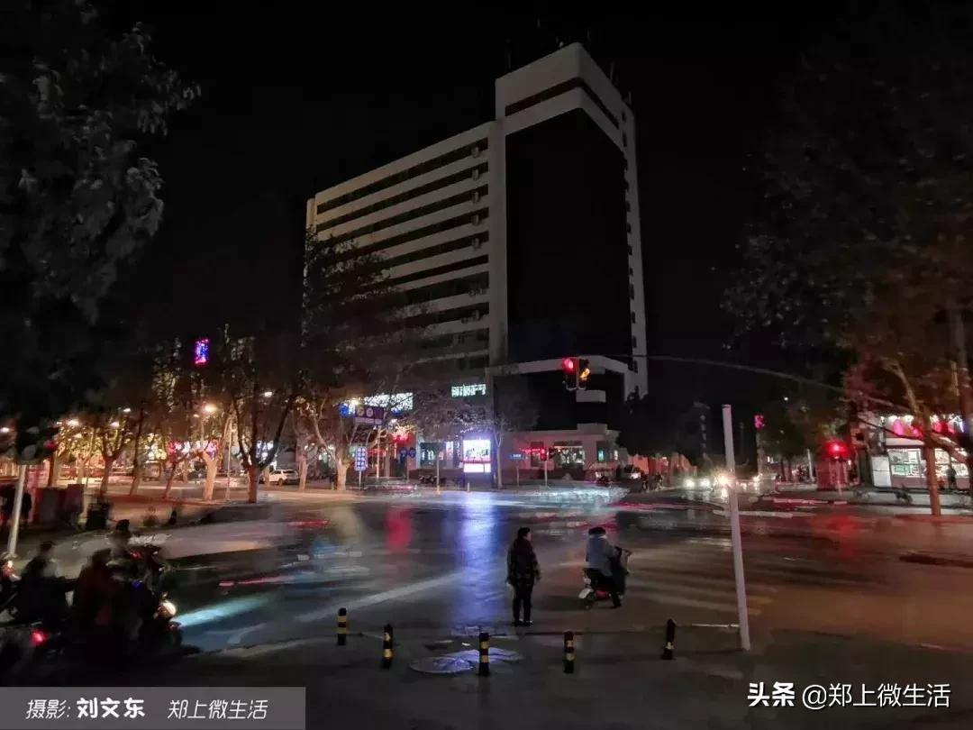 魅力小城夜景,魅力上街诗歌