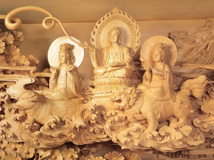 中国四大木雕精品欣赏：东阳木雕