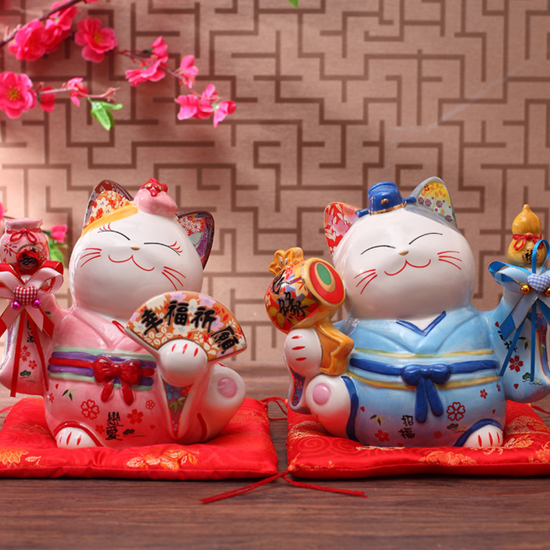 日本招财猫与中国招财猫,招财猫不爱游怎么回事