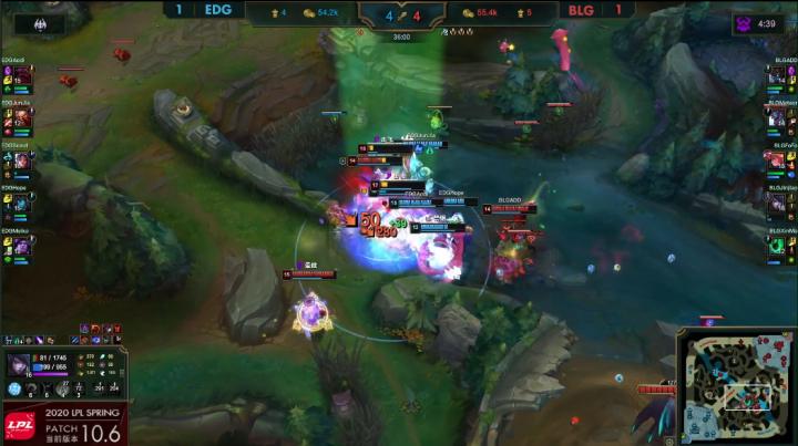 EDG让一追二战胜RA,edg17年的让二追三是真牛