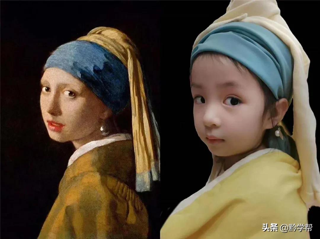 萌娃世界名画,幼儿版世界名画