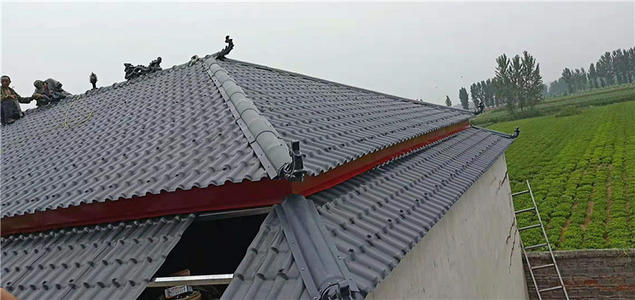 农村房子盖树脂瓦哪种比较好看,农村建房用采光瓦好还是琉璃瓦好