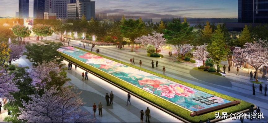 洛阳牡丹广场的变迁,洛阳牡丹广场简介