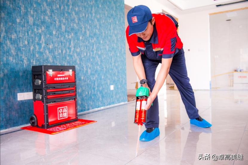 800x800瓷砖美缝留多大间隙,瓷砖美缝施工流程详解