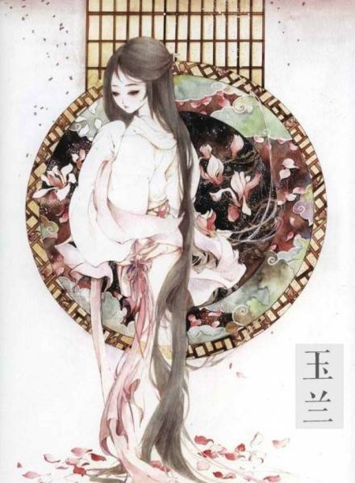 古风唯美头像花,古风花朵拟人图片