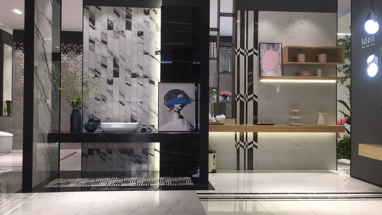 东鹏瓷砖活动现场,东鹏瓷砖整装馆