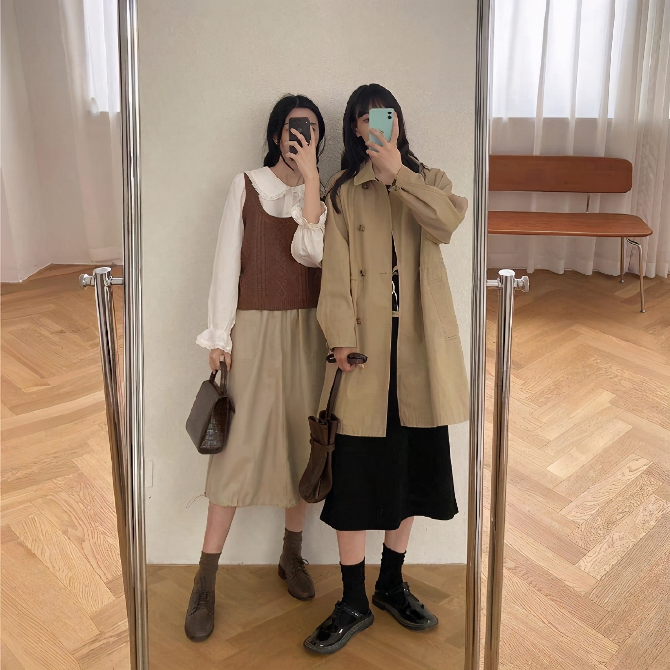 韩系穿搭配色,韩系颜色搭配技巧