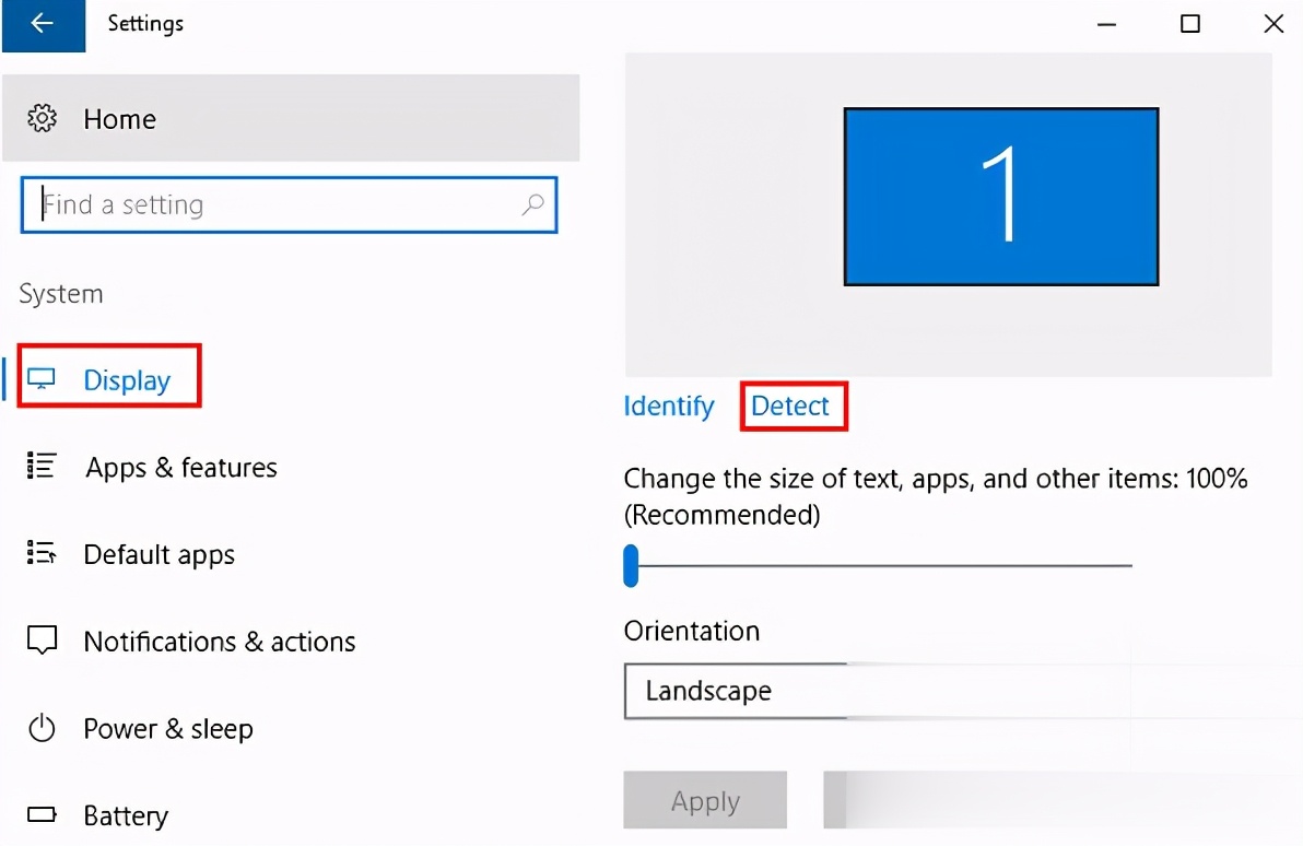 win10第二个屏幕检测不到,win10识别不到第二个显示器