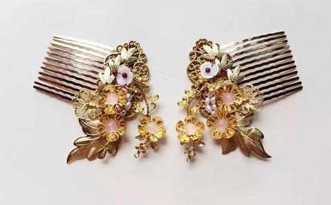 金银珠宝古装首饰,古代金银头饰