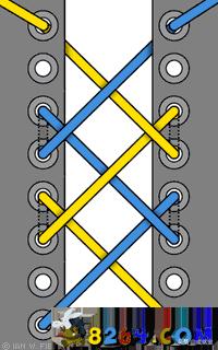 鞋带系起来不好看,鞋带系法不掉教程