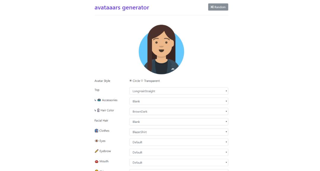 视频卡通头像生成器,ppt头像素材