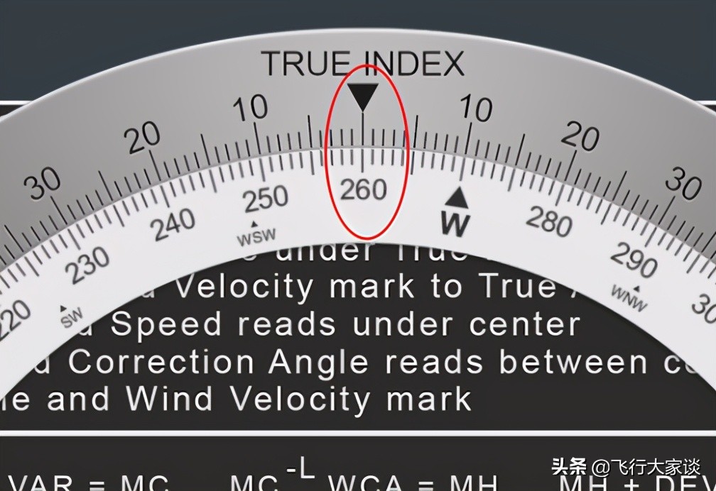 传统领航—E6B领航计算尺风面的使用（2）