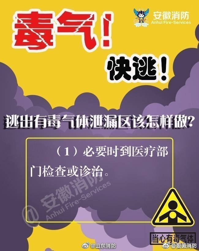 碰到毒气的时候怎么逃,遇到毒气泄漏时应该如何撤离现场