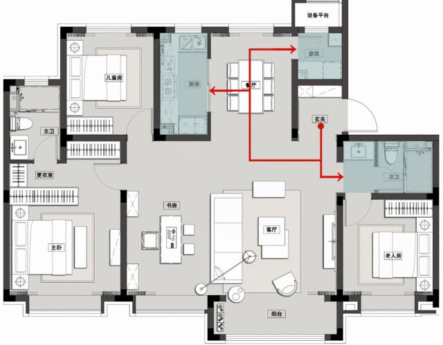 这才是中式装修,这才是精装房教科书式改造