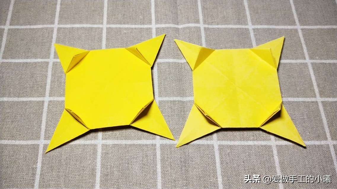 用折纸怎么折个太阳,折纸教程简单又漂亮用正方形纸折