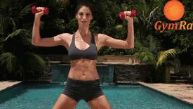 拜拜肉变肌肉,拜拜肉练成肌肉就会看着瘦么