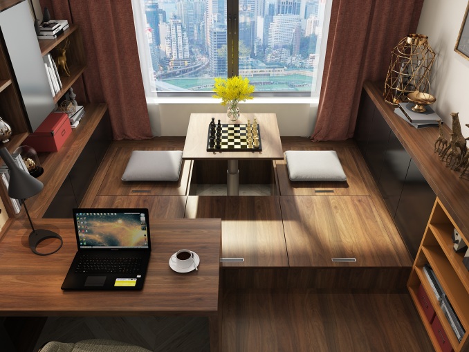 入住后房间再做榻榻米有危害吗,入住半年的客厅怎么样