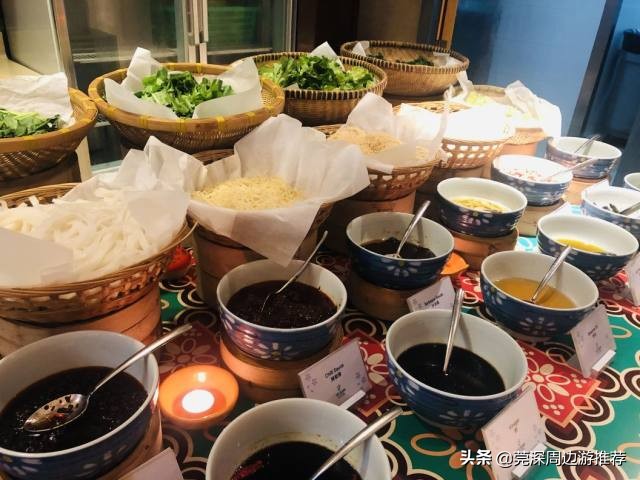 广州日航酒店自助餐早餐,吃4个小时自助餐