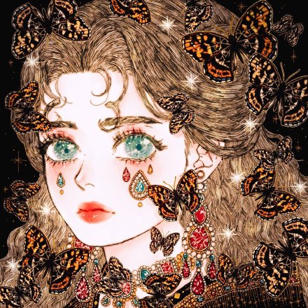 韩国画师线稿细节,韩国插画师画作图片