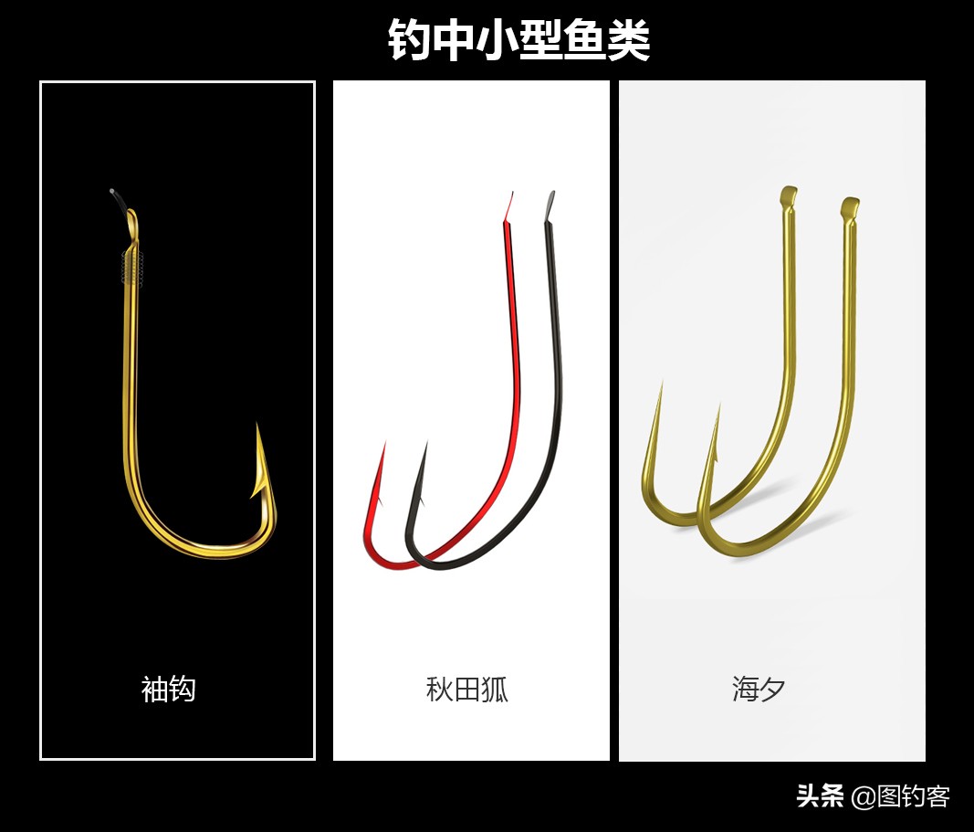 新手钓鱼入门如何选择鱼钩,新手钓鱼如何选择鱼钩