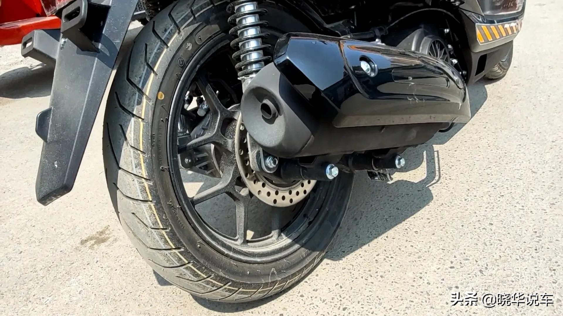 125踏板既有cbs有前后碟刹的车型,新款踏板125前后碟刹版
