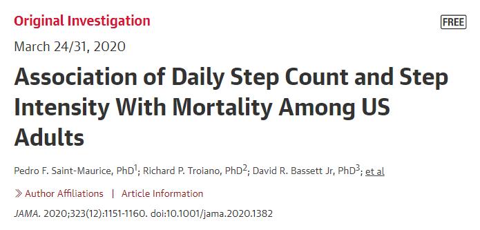 “走路锻炼，有助延寿”，是真靠谱还是一场*局骗**？可靠的研究来了