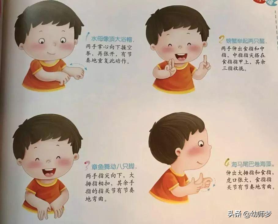 幼儿喜欢的手指操中班,幼儿最新手指操大全小班