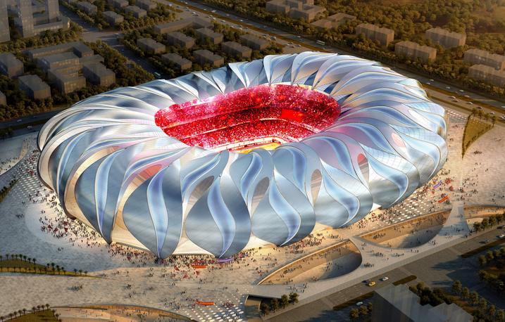 恒大足球场投票方案,恒大足球场六大设计方案