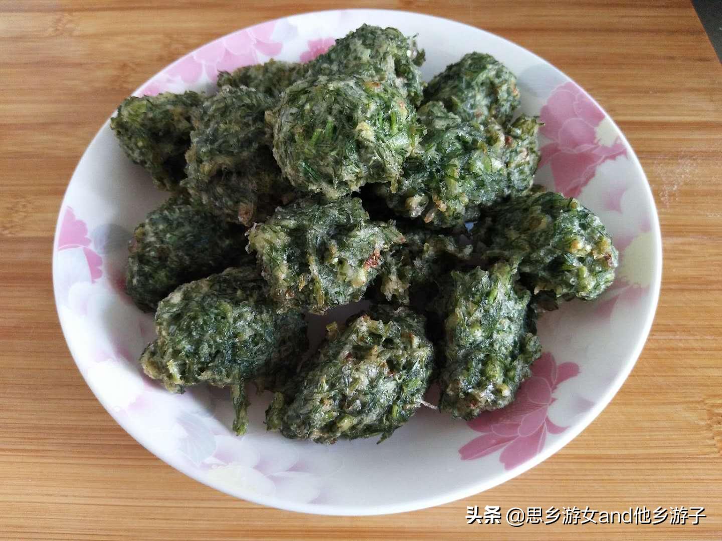 香炸茴香丸子怎么做好吃,小茴香素丸子如何炸得又香又脆