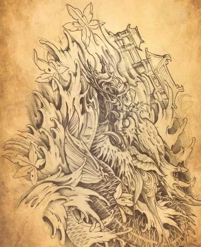 传统纹身元素图案大全,传统纹身图案寓意