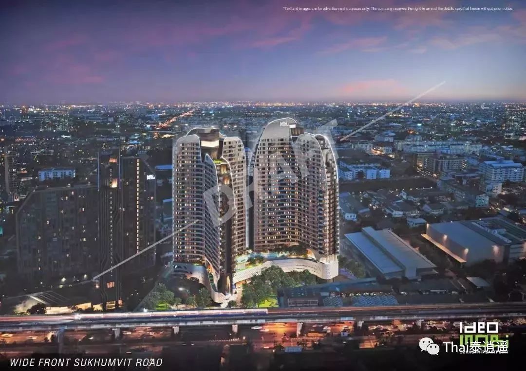 IDEO东方双子星|距BTS素坤逸线Bangna站250米，13.5万泰铢/㎡起与世界级地标购物中心为邻