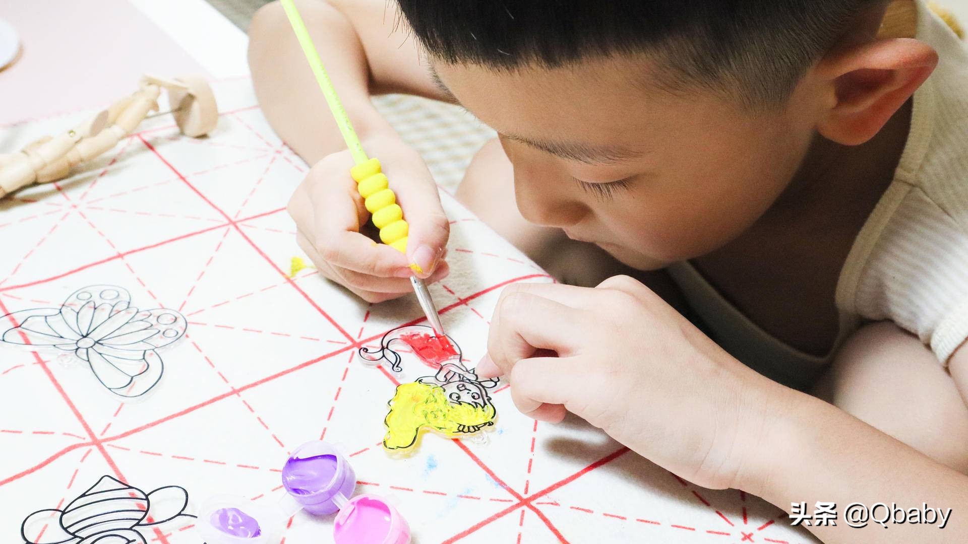 在家也能上美术课,美术课手工