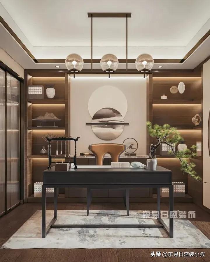 家里一定要有一个书房,家里有个好看的办公室