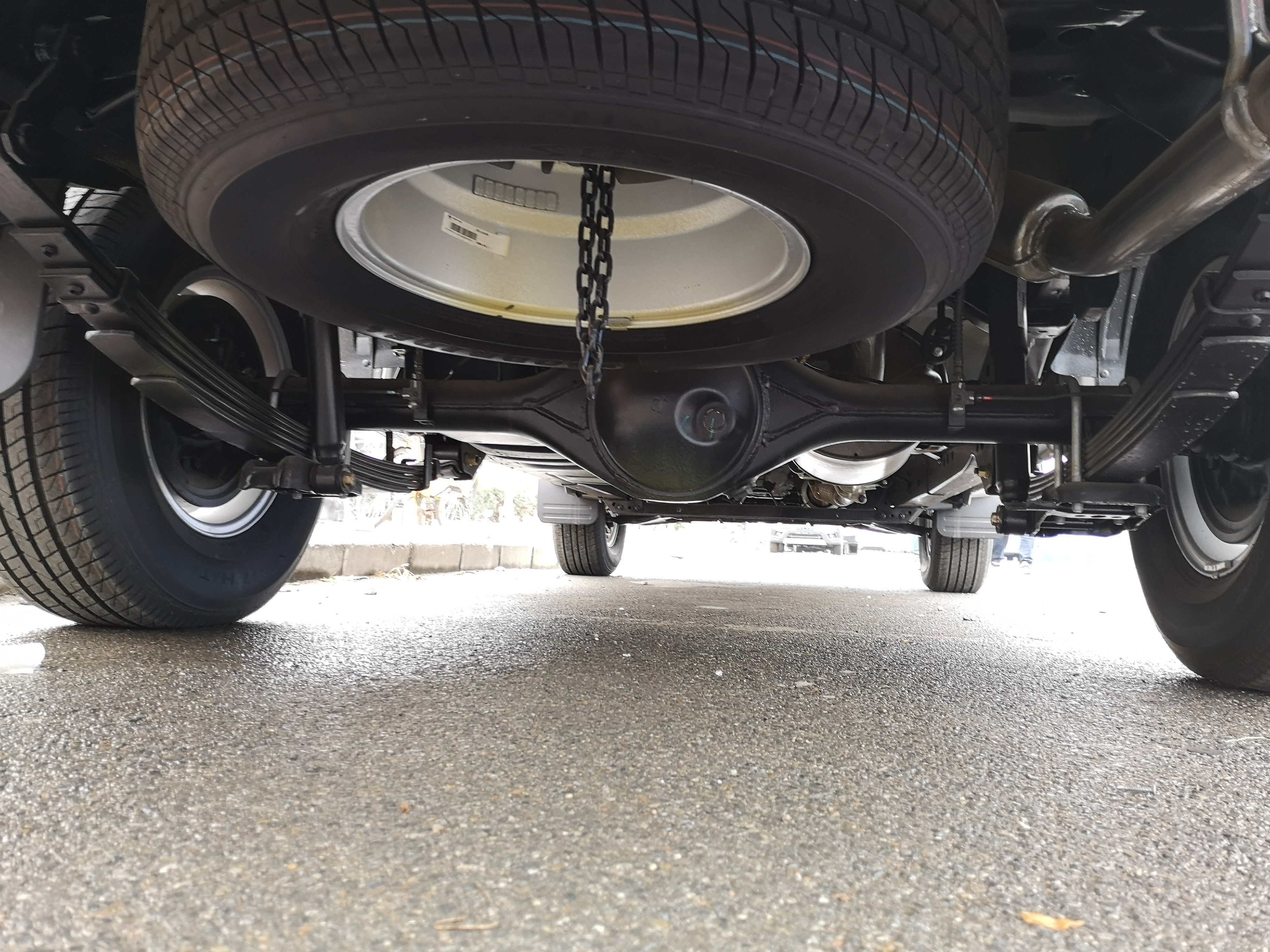 福田皮卡拓陆者e3落地价,实拍拓陆者e3皮卡