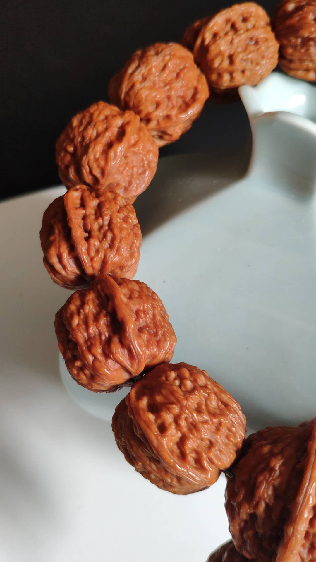 核桃之王,麻核桃手串多大合适