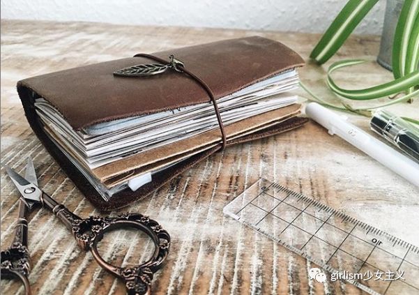 可爱的日系风手帐,简单又可爱的蓝色系手帐