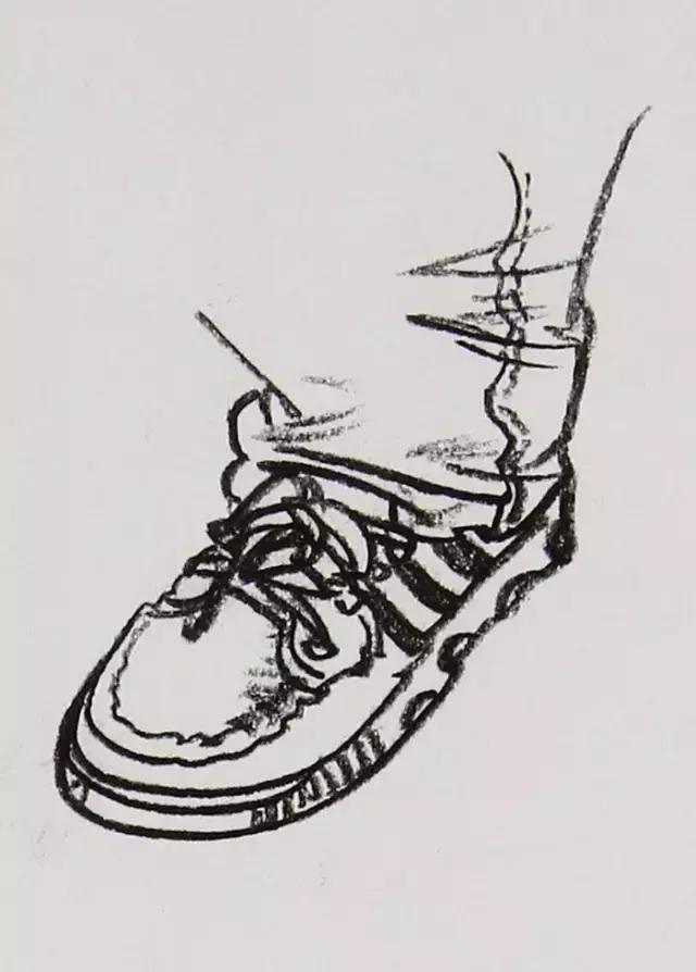 创意鞋子绘画作品,干货画画教程图片
