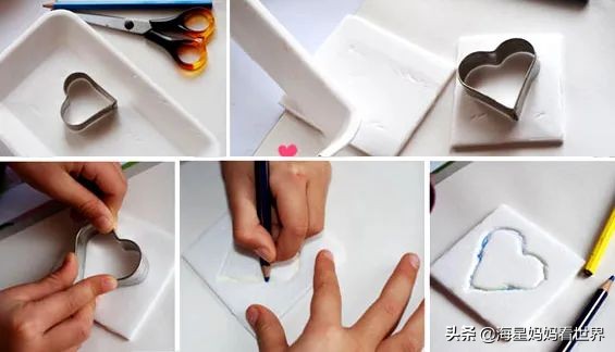 蜡笔油画棒画法,超简单的油画蜡笔素材教程