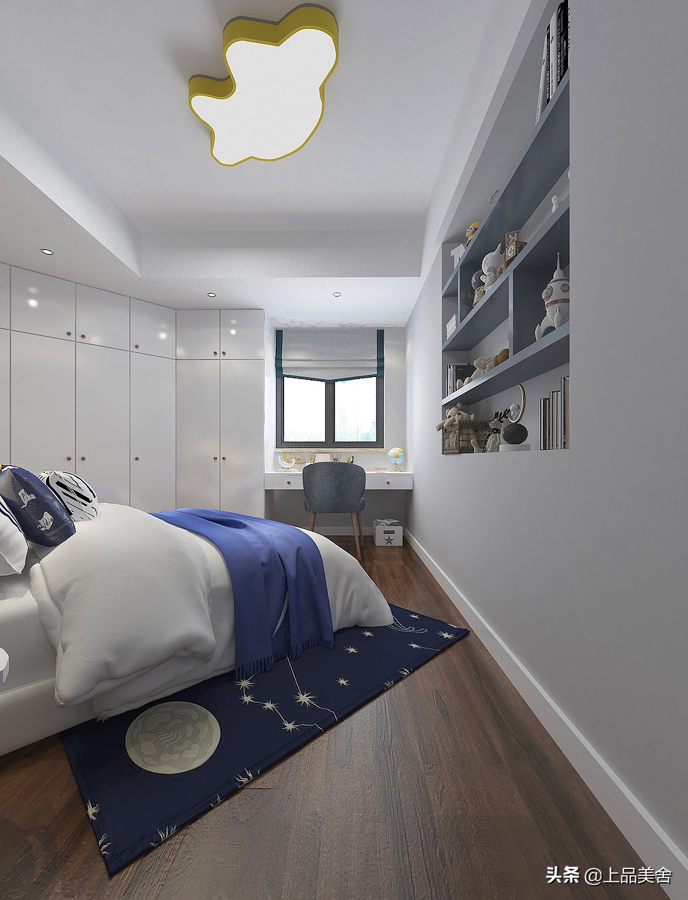 夫妻俩为了小孩上学，果断买下188㎡学区房，装轻奢风让人羡慕