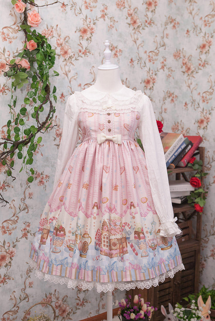 适合大人穿的洛丽塔裙长,蓝色系的洛丽塔裙