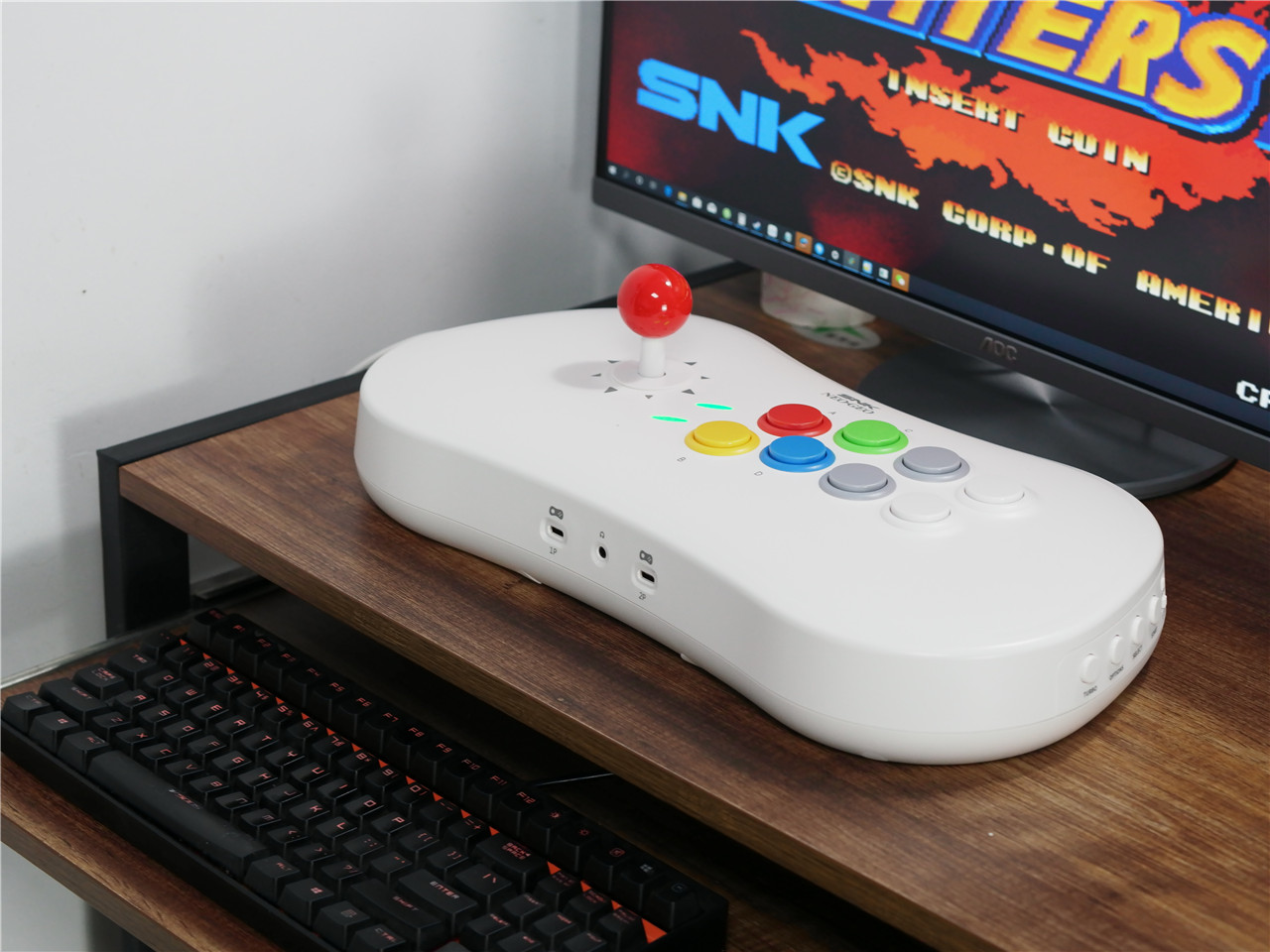 snkneogeo测评,snk游戏机neogeo摇杆模式