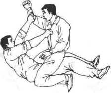 防身术防直拳,掌棍防身术