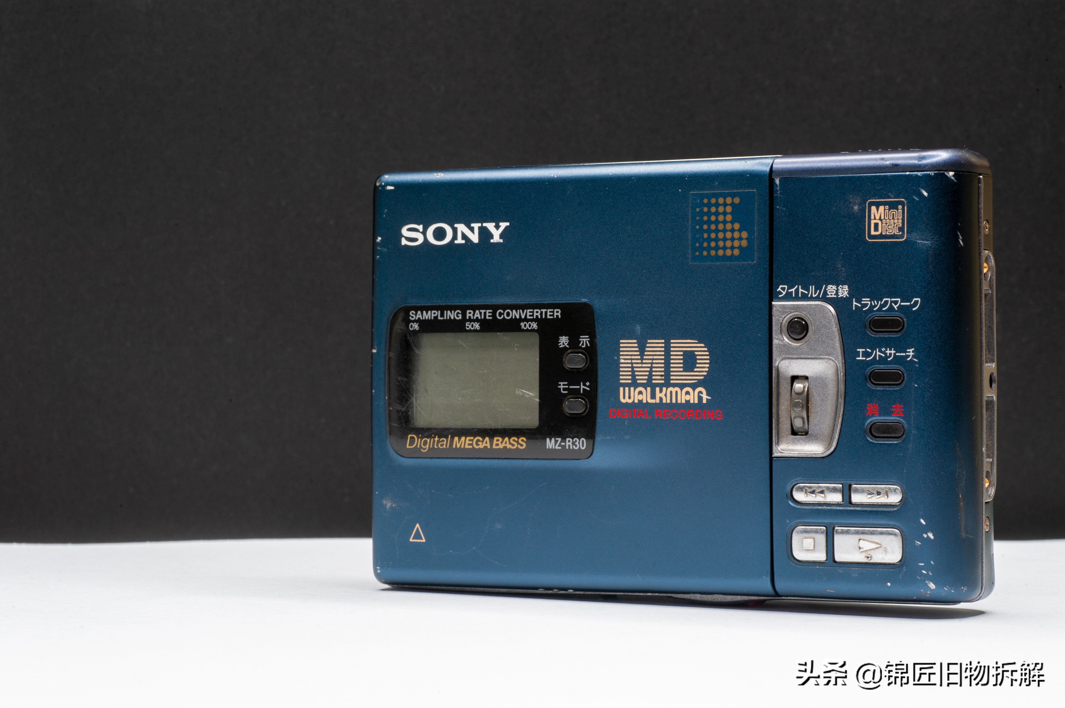 索尼md-rh1随身听拆解,索尼mdr-100abn拆解