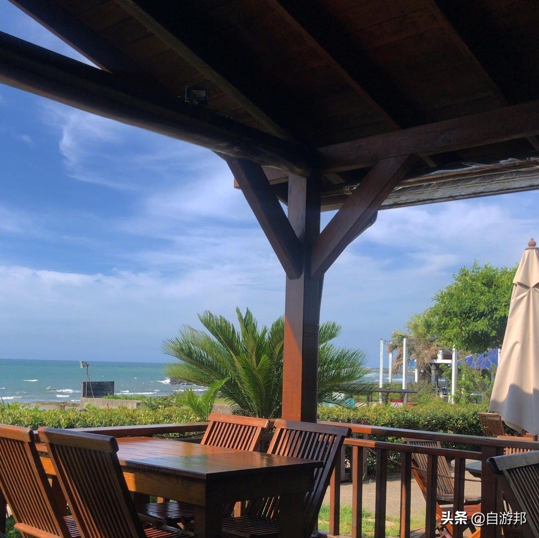 超级治愈美丽的海岸线咖啡厅,台湾小资咖啡馆