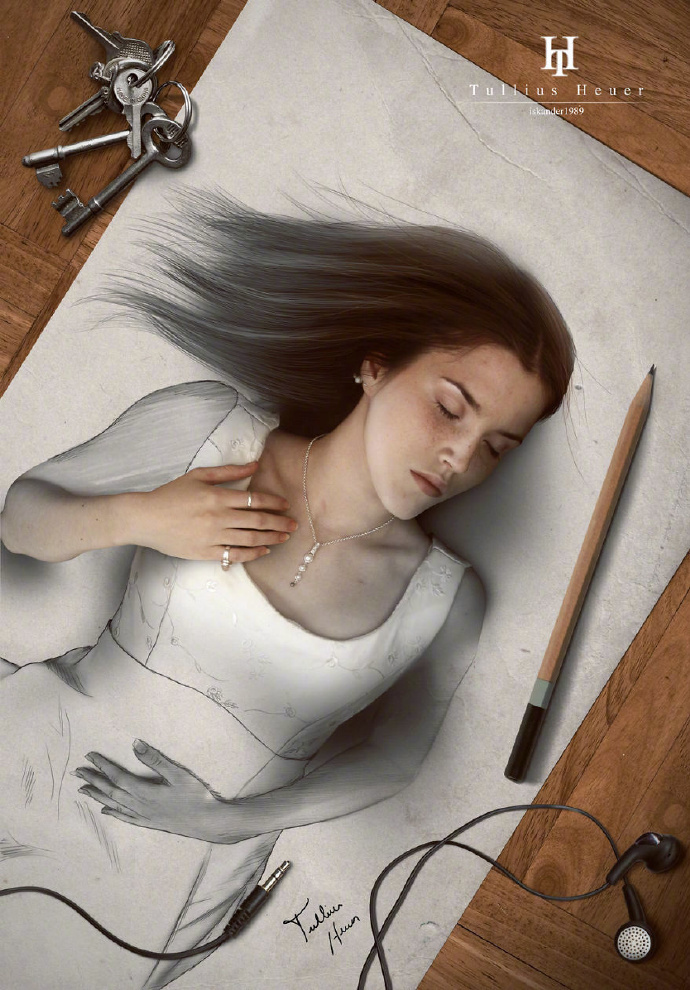 裸眼3d画图片大全,国外最火的3d绘画