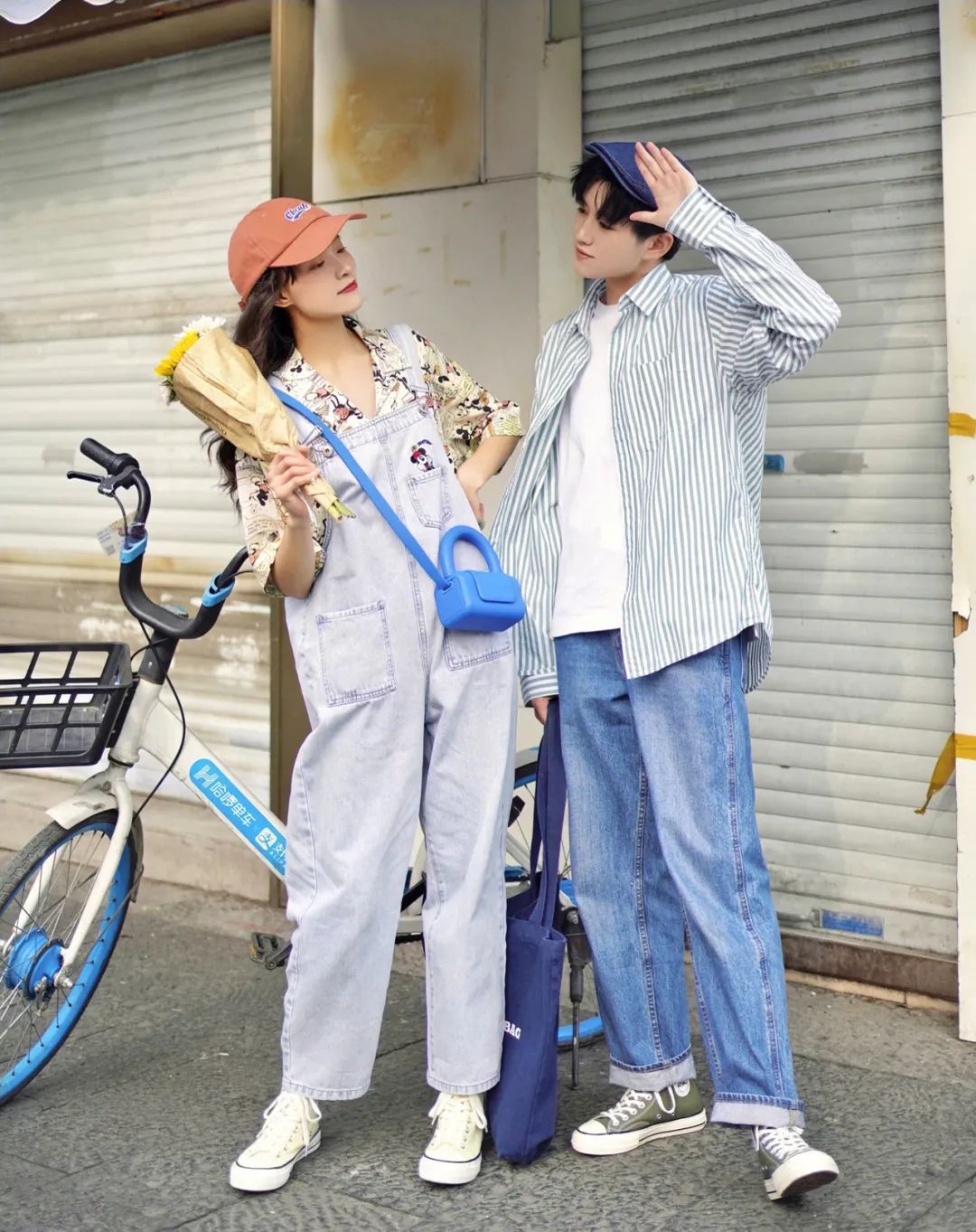 春天穿搭情侣高级感,又到了一起穿情侣装的季节啦