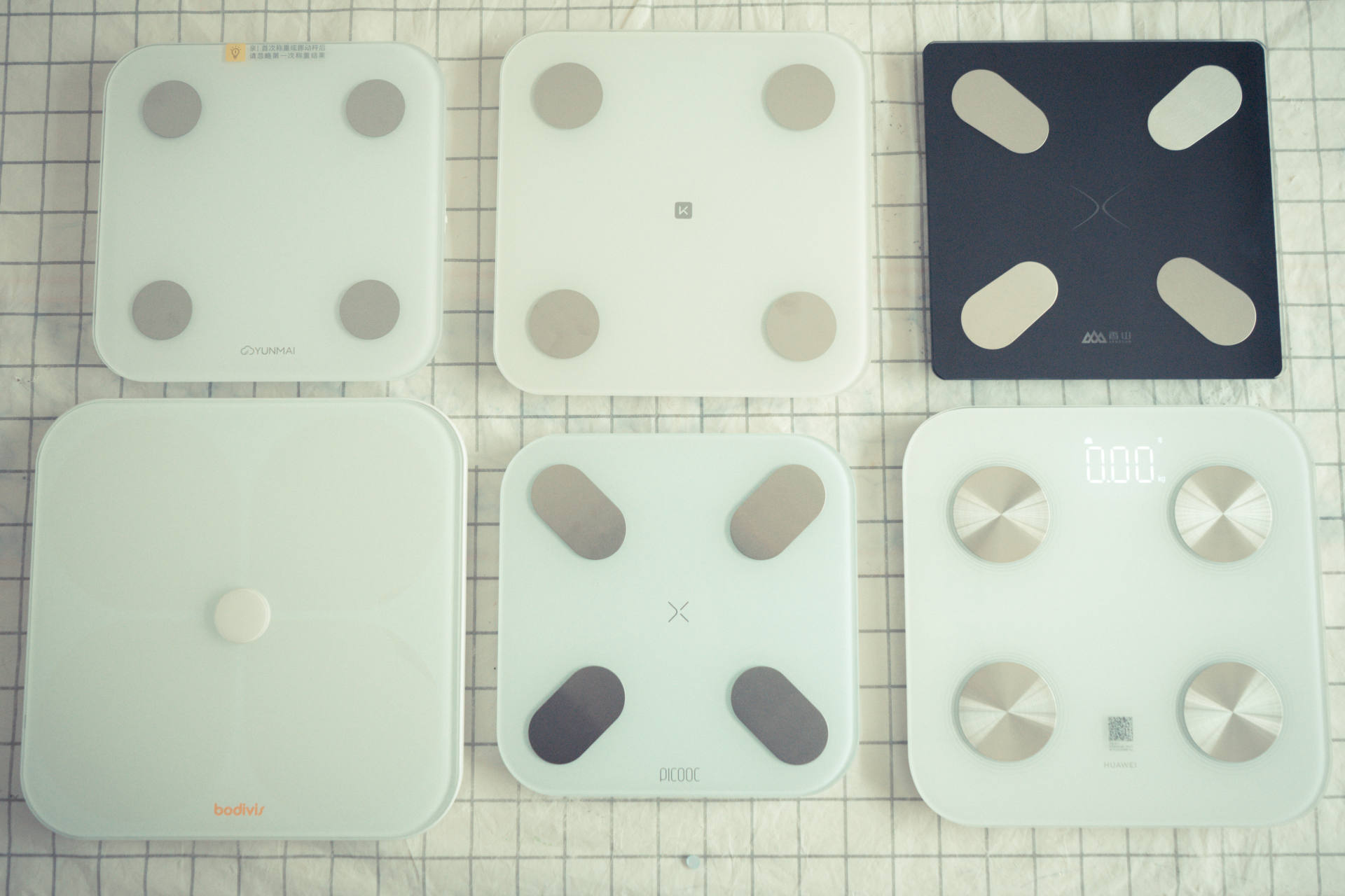 体脂秤该选哪款?我体验了云麦、华为等6款不同产品告诉你答案